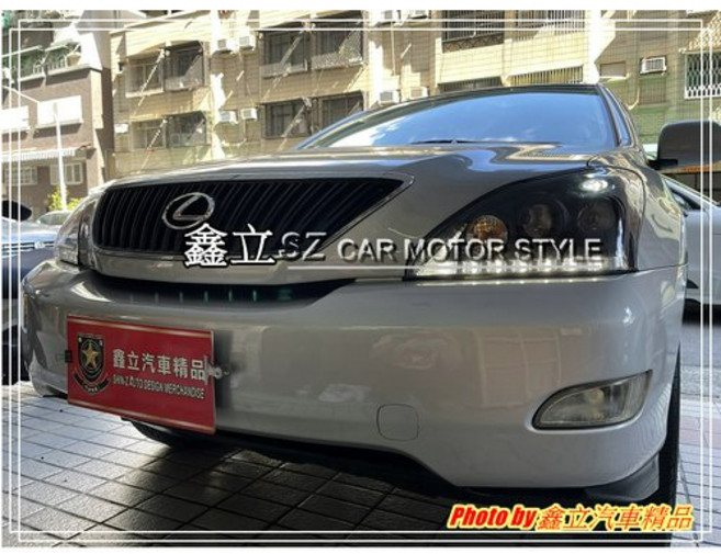 RX330 RX350 雙魚眼 LED 大燈頭燈 適用於 2003-2008年前期改後期 支援原車HID規格, 1個