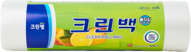 크린랩 롤백 30cm x 40cm, 대(L), 500개입, 1개
