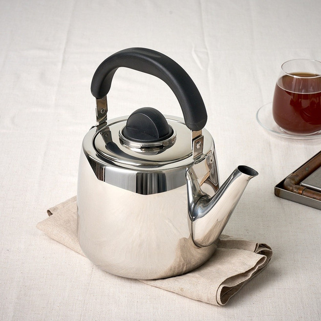 모던하우스 매일 쓰는 스텐 휘슬 주전자, 1개, 혼합색상, 3L