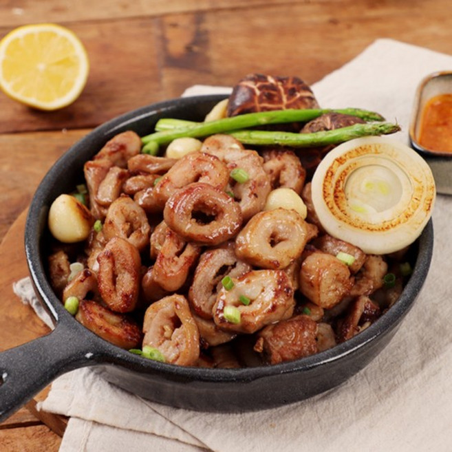 [오늘의막창] 오븐 초벌 돼지막창 500g(소스 1팩 증정)