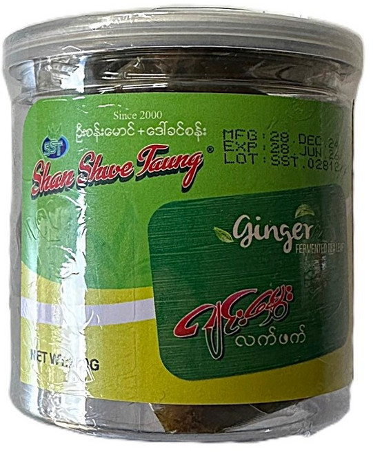 SST 미얀마 진져 발효 찻잎 ginger fermented tea leaf, 1개, 1개입, 280g