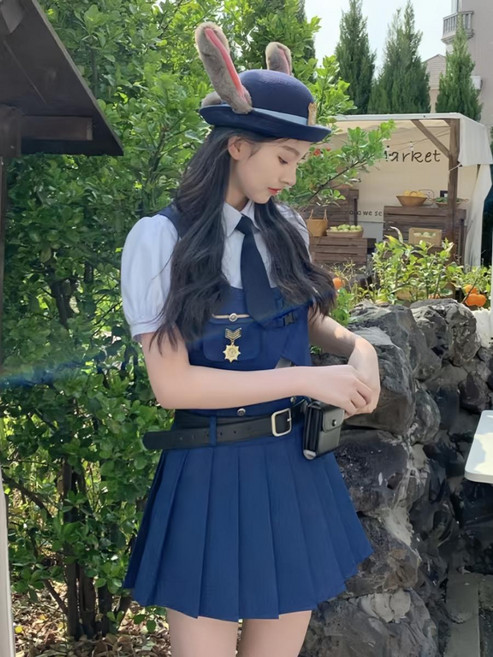 코스프레 주토피아 주디 2XL 의상 할로윈 코스튬