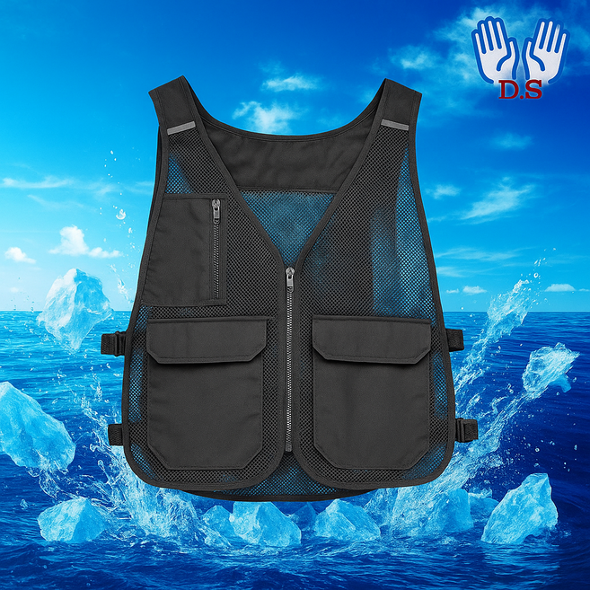 [the BEST] 더베스트 쿨아이스조끼 초경량 여름 작업조끼 냉조끼 국산 젤타입 아이스팩