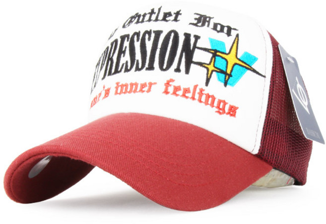 베이직엠 남성 여성 여름 야구모자 메쉬캡 익스프레션