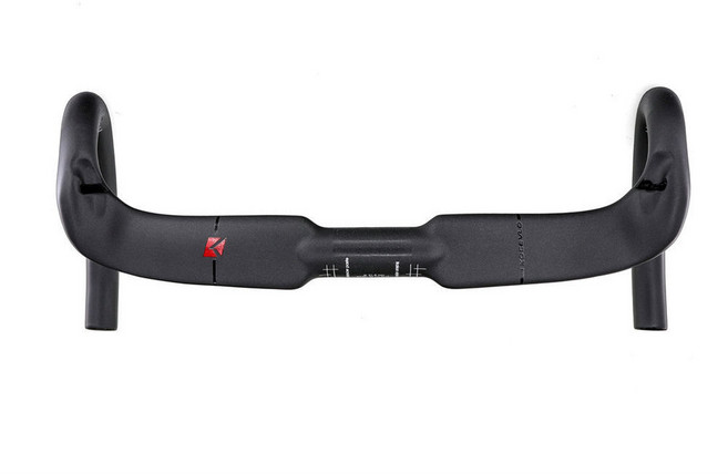 핸들바 탄소섬유 자전거 트랙 번치바 사이즈 손잡이 tt바 통합 검정색 자갈, 440MM