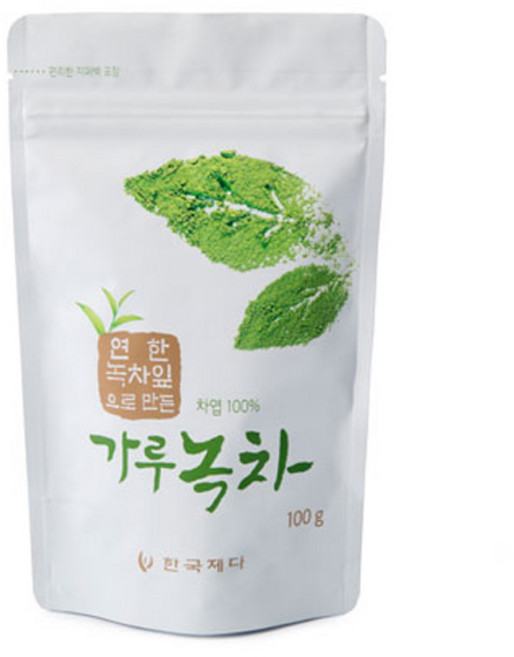 한국제다 국산 작설 가루 녹차말차 100g 10개세트, 10개
