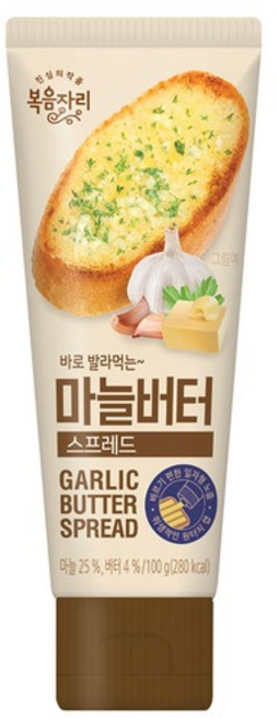 복음자리 바로 발라먹는마늘 버터 스프레드, 100g, 1개