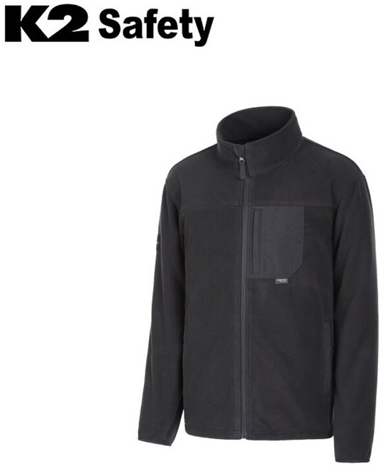 고릴라몰) 케이투 세이프티 플리스 자켓 JK-F5102 블랙 겨울 작업복 아우터