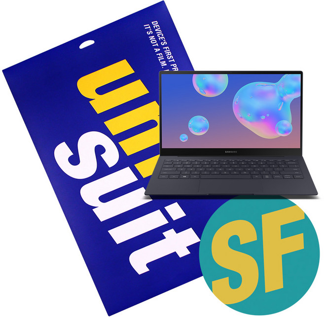 유니슈트 갤럭시 북 S WiFi NT767XCM 상판 서피스 보호필름 2매(UT220254), 1개