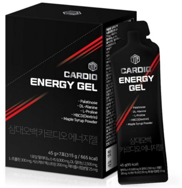 삼대오백 카르디오 파워 아미노 에너지젤 헬스보조제 자몽맛 7p, 45g, 2개 - 쿠팡