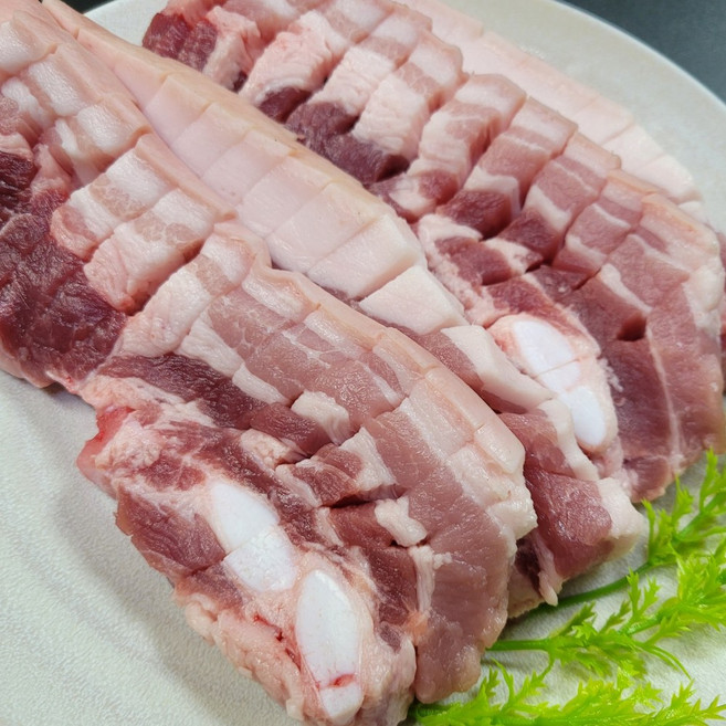 재구매1위 청담농수산 정품 국내산 한돈 벌집삼겹살, 1개, 500g