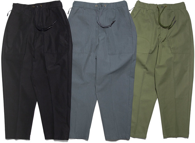 헤이트 HAIGHT 워크 팬츠 로고 스트리트 힙합 래퍼 댄서 아메카지 밀리터리 캐주얼 아웃도어 캠프 스포츠 브랜드 BAKER PANTS HTSS-245001