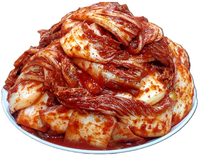 100% 모든재료 국내산 겉절이 배추 김치 당일제조, 1개, 1kg