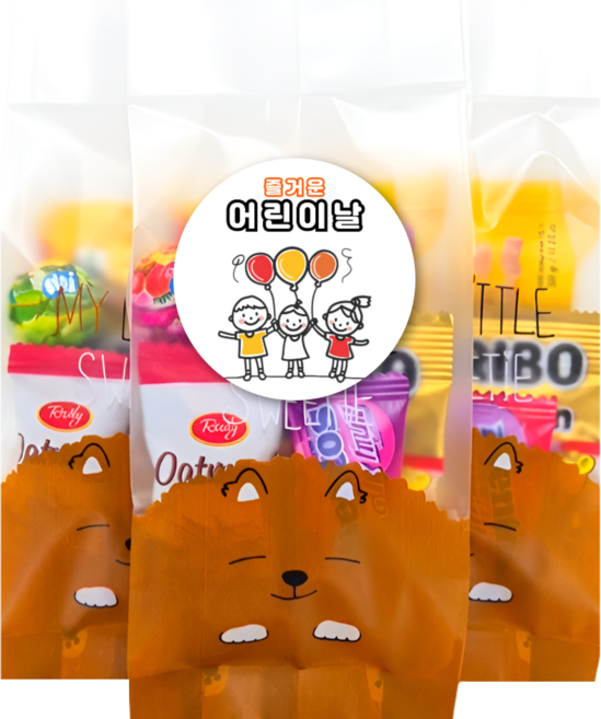 어린이집 생일 선물 답례품 [간식 5종세트] 학교간식 교회간식 모임간식 단체간식, 1세트, 간식 5종세트