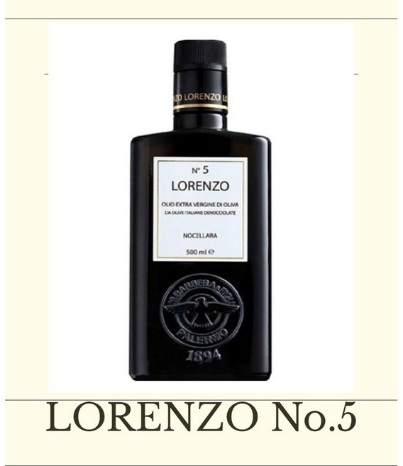 로렌조 엑스트라버진 올리브오일 NO5, 1개, 500ml
