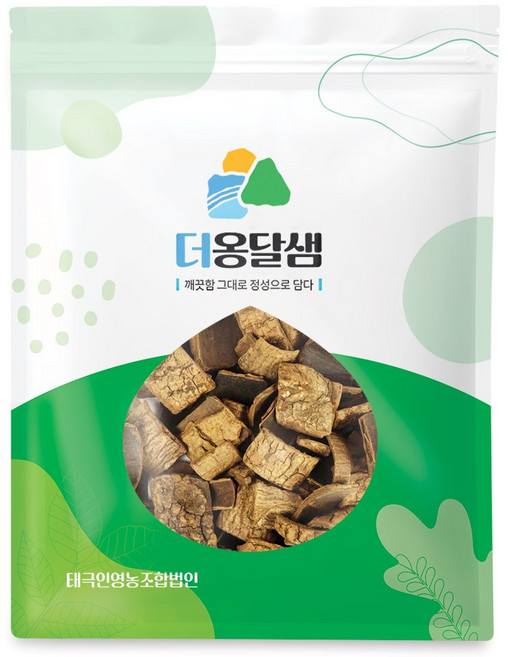 더옹달샘 국산 볶은 두충나무 껍질 500g 전문시설 로스팅 차, 1개, 1개입