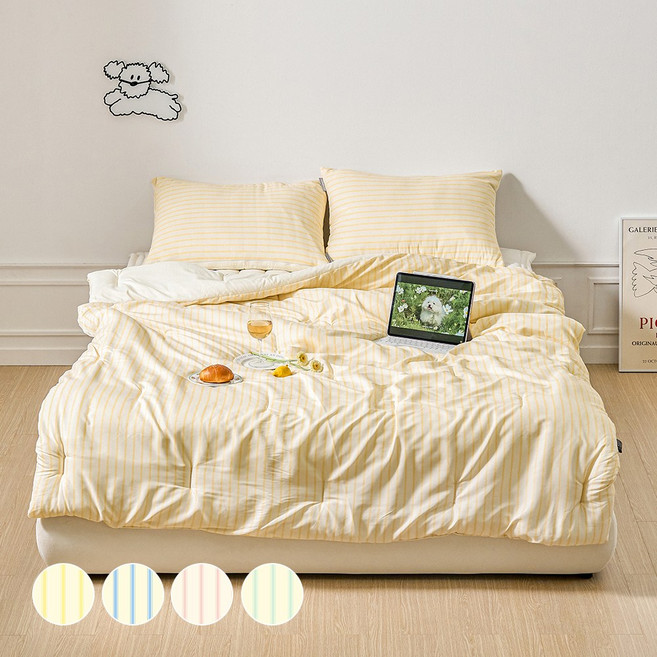 데시뉴 스위트라이프 항균 사계절 다운필 차렵이불세트