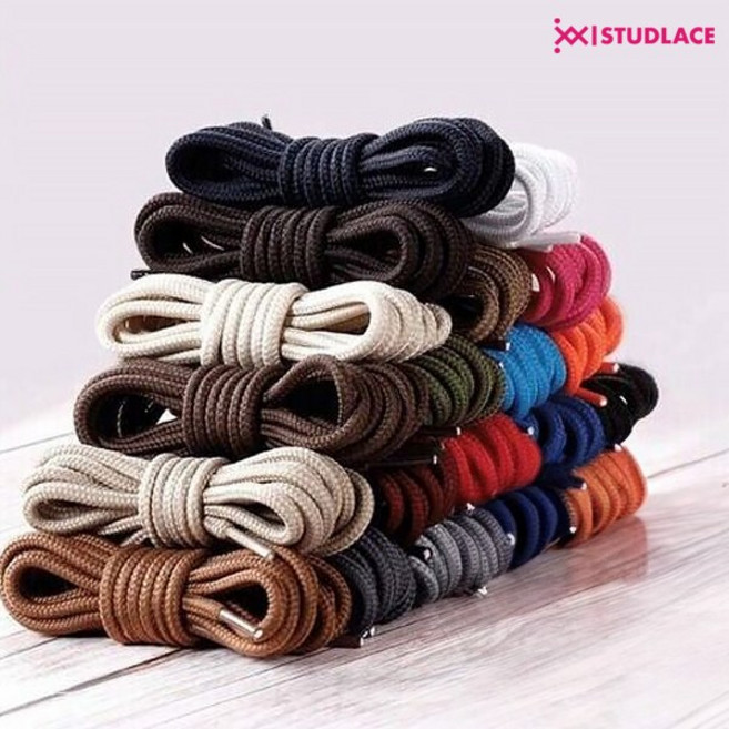 스터드레이스 23컬러 원형 둥근 신발끈