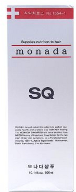 테온셀 에스큐제약 모나다 샴푸 1000ml(300ml 업그레이드 이벤트) 1개 탈모 증상 완화 SQ제약, 300ml