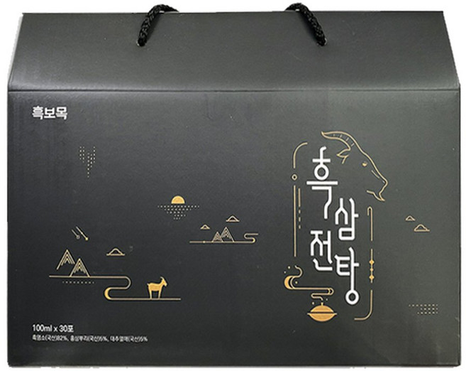 흑보목 흑염소진액 흑삼전탕 100ml x 30개입 x 4개, 120개