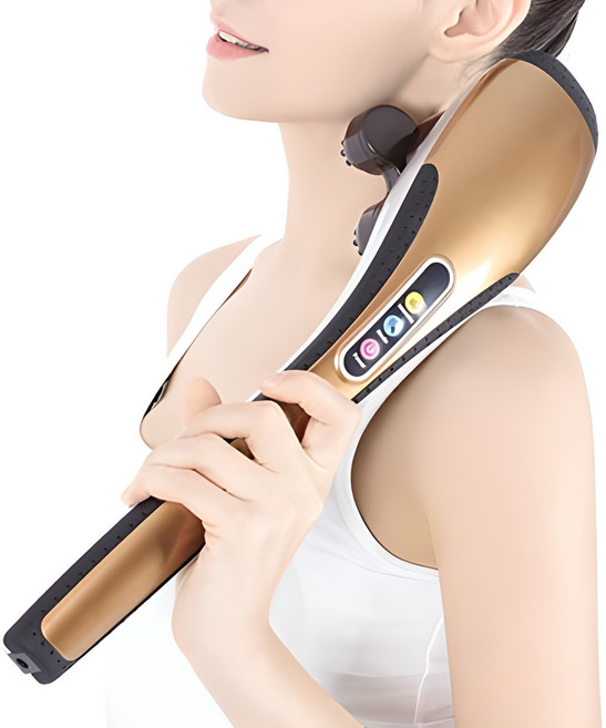 아이오랩 골드라이너 무선 핸디마사지기, MT-66SA, 딥골드