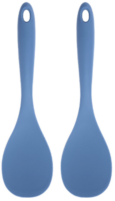 실리팟 프리미엄 실리콘 밥주걱, 다크블루, 2개
