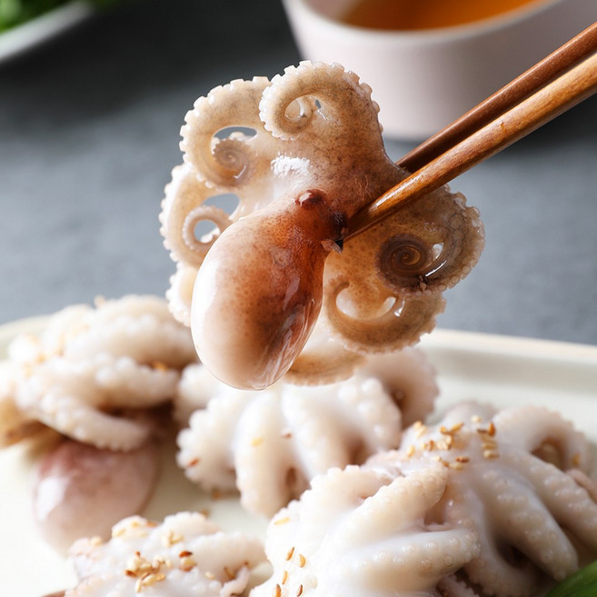 손질 쭈꾸미 6미 약 200g 4팩, 4개, 400g