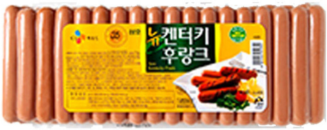 CJ씨푸드 뉴켄터키후랑크 1kg, 1팩