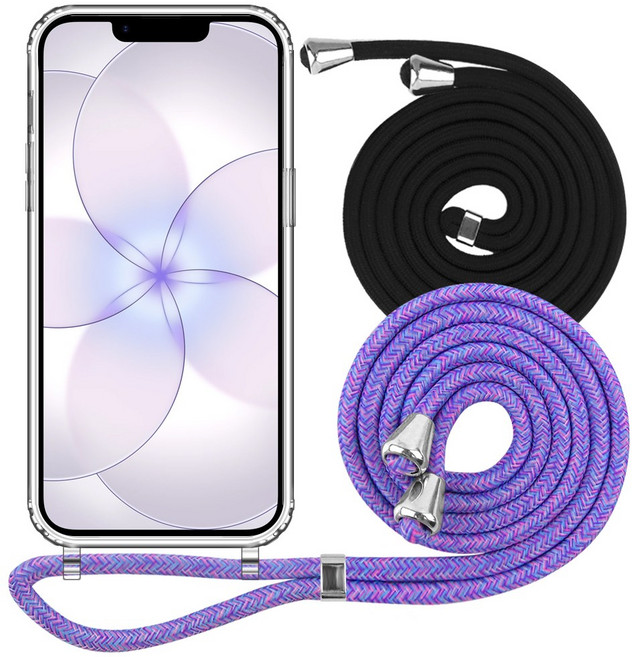 더조은셀러 세이프링 목걸이 줄 스트랩 케이스 2EA