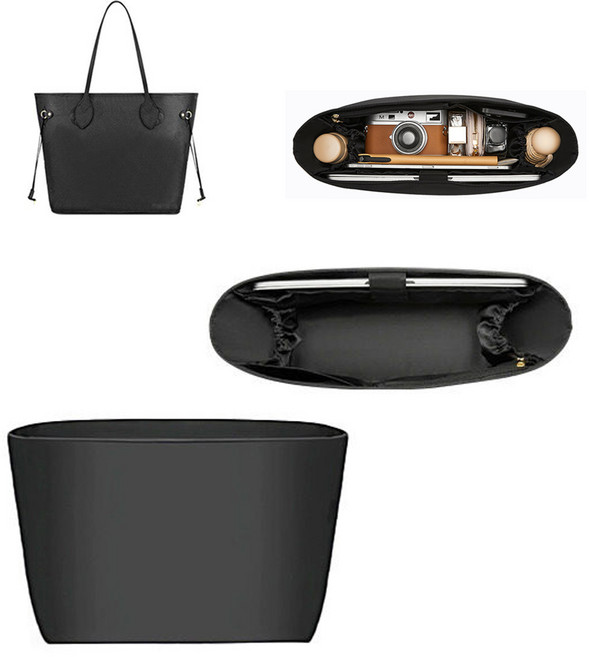 이너백 네버풀 MM 호환 이너백 맞춤 나일론 이너백 방수 경량 수납 백인백 가방속정리