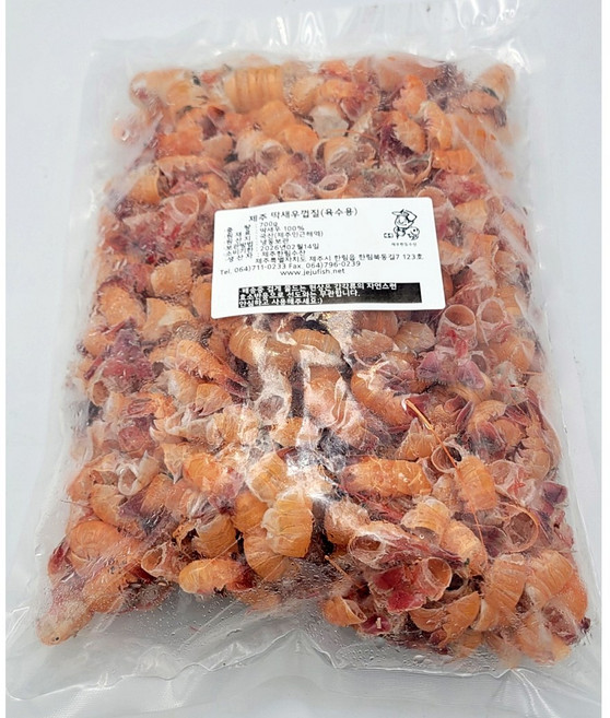 딱새우머리 1kg 제주직송 다음날도착 부채새우1kg 딱새우껍질 500g 비스크소스 딱새우본사 제주한림수산 제포수산, 1개, 딱새머리_2kg