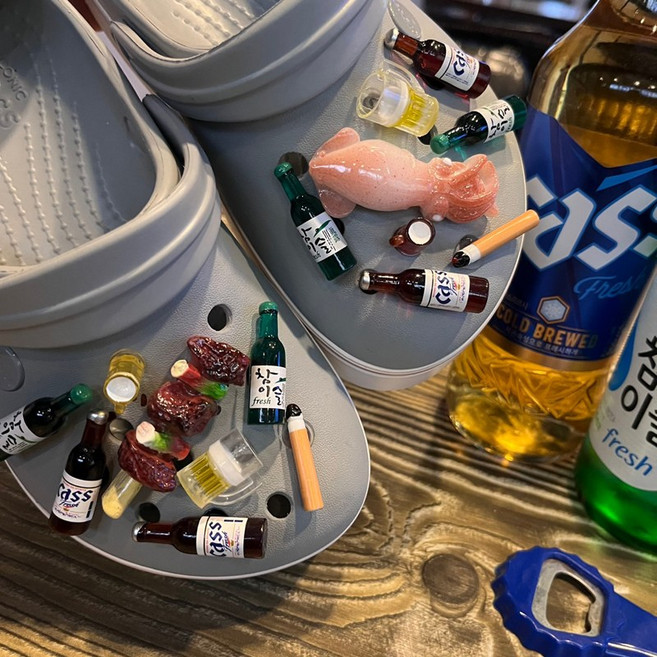 [16pcs] 소주 맥주 오징어 꼬치 세트