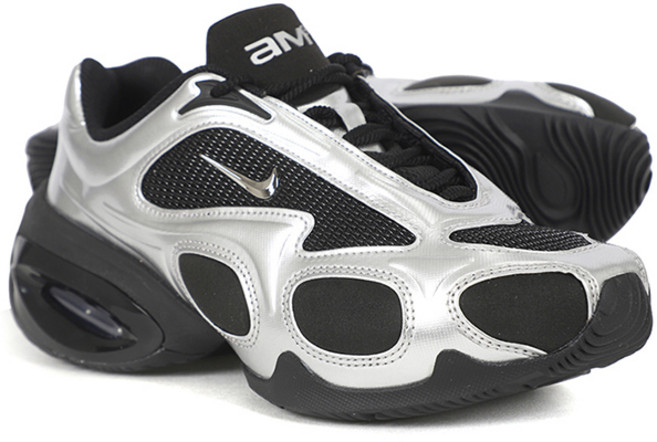 나이키 AIR MAX 뮤즈 에어 런닝화 쿠션 운동화 메탈릭 실버 키높이 신발