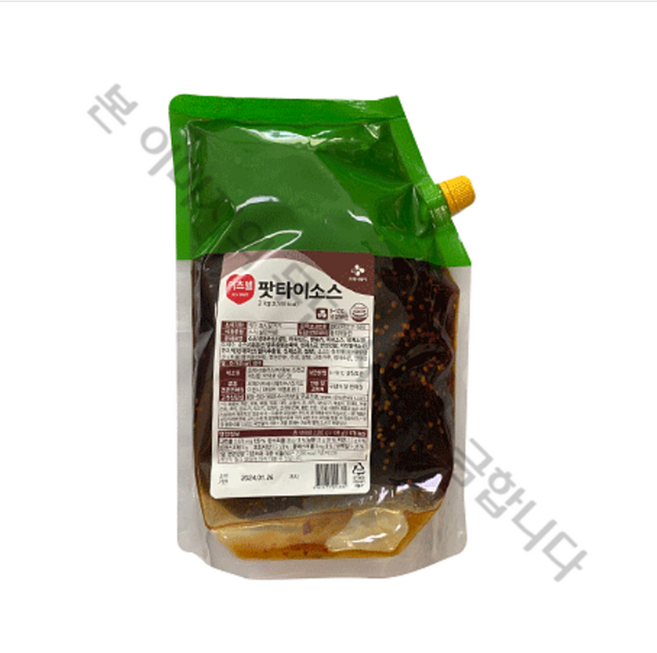 CJ 이츠웰 팟타이소스 2Kg x 5개, 1개