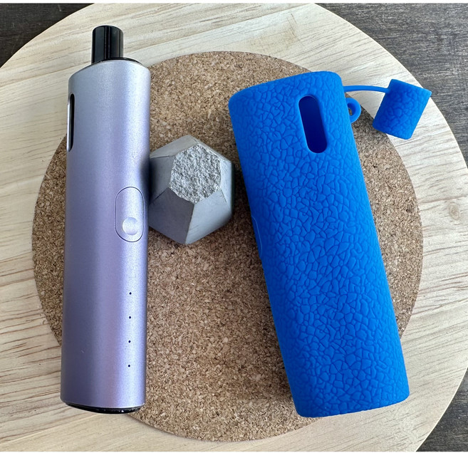 레더크레프트 아보카도베이비프로 전용 실리콘 케이스 위생캡덮개 포함, 블루, 1개