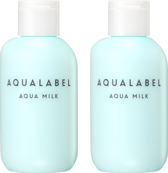 Aqua Label Aqua Milk 아쿠아 라벨 아쿠아 밀크 145ml 2팩, 2개