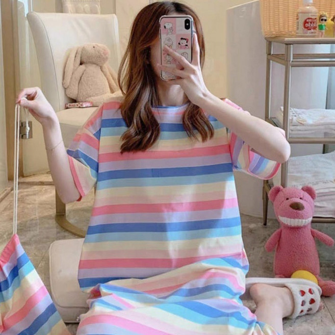 리빙스튜디오 귀염뽀짝 편안한 홈웨어 원피스 캐릭터 잠옷 6종