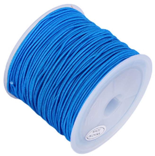 짱패브릭 인형) (270cm) 고무스트링끈 매듭끈 원형스트링 스토퍼끈, 14 아쿠아블루, 1개