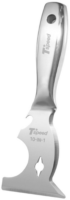 Tspeed 스테인리스 스틸 헤라, 10in1(ZD), 1개