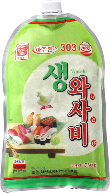 아주존 303 생와사비 750g, 2개
