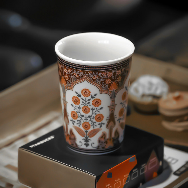 Starbucks 祕密花園系列馬克杯, 北2-祕密花園可樂杯(紅300ml）,300-380ml, 1個