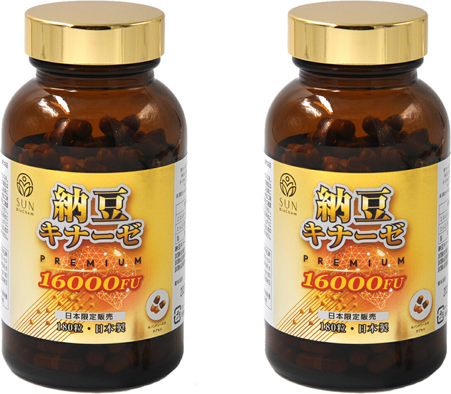 스타일재팬 일본국산 낫또 프리미엄 낫토 키나제 180정 2개