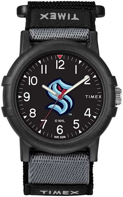 Timex NHL 38mm 리크루트 시계 산호세 상어. 모던. 125845