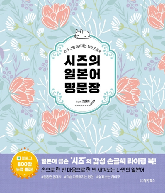 시즈의 일본어 명문장: 따라 쓰면 예뻐지는 힐링 손글씨, 동양북스, 없음null