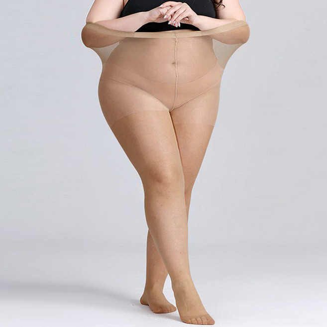 아띠Ahtty (2P / 3size / 4color) 배 조임 없는 트리플 빅사이즈 50~120kg 롱다리 키큰녀 3~6XL 엉덩이 두 줄 봉제선 하이서포트 20D 팬티 스타킹