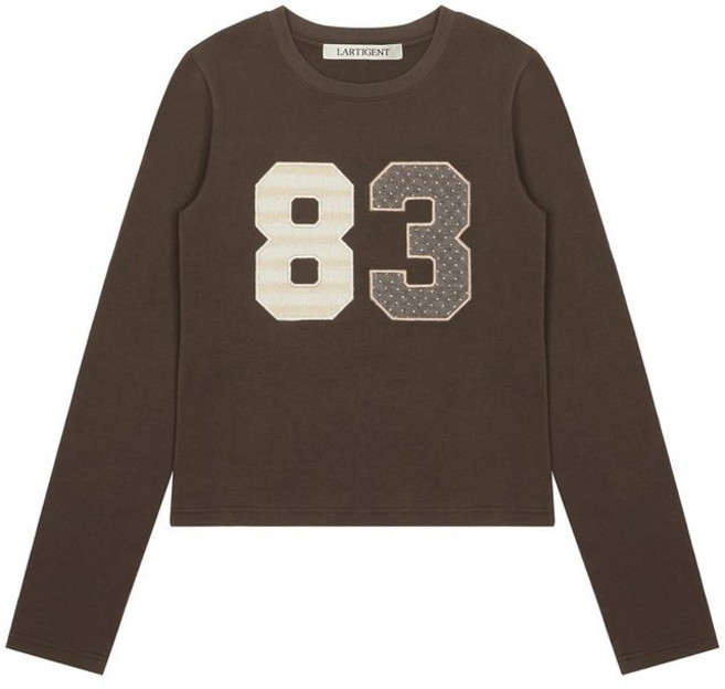 [라티젠] L20 83 PATCH LONG SLEEVE(BROWN)
