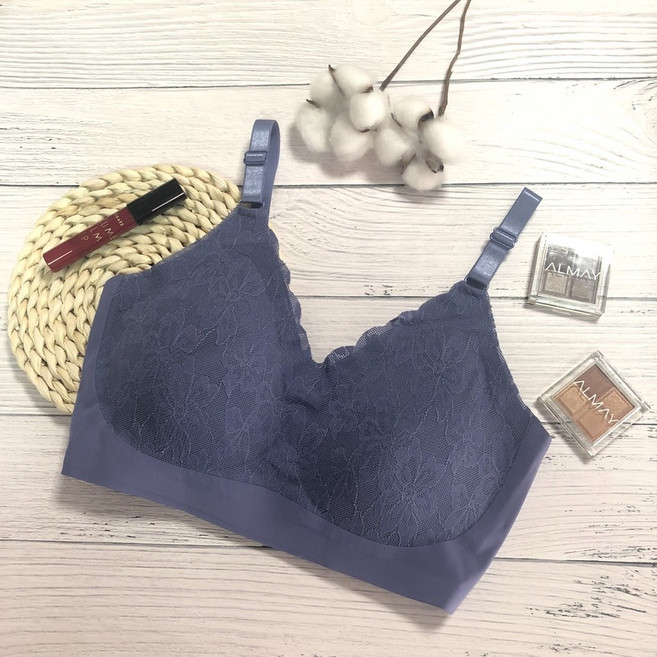 BabyShare 蕾絲無鋼圈內衣 無痕內衣 立體罩杯 透氣彈力 孕婦內衣【AR98098EF】