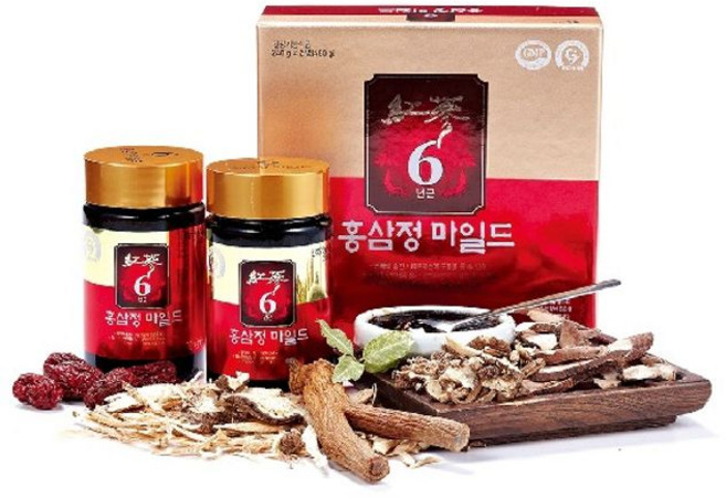 종근당건강 6년근 홍삼정 마일드, 240g, 4개