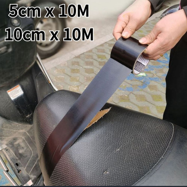 가죽 수선테이프 레자 인조가죽 의자 쇼파 찢어짐보수, 10cm X10m, 1개