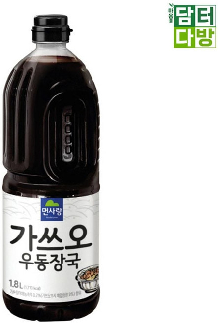 면사랑 가쓰오 우동장국 1.8L eun720HD, 1개, 1g, 1ml